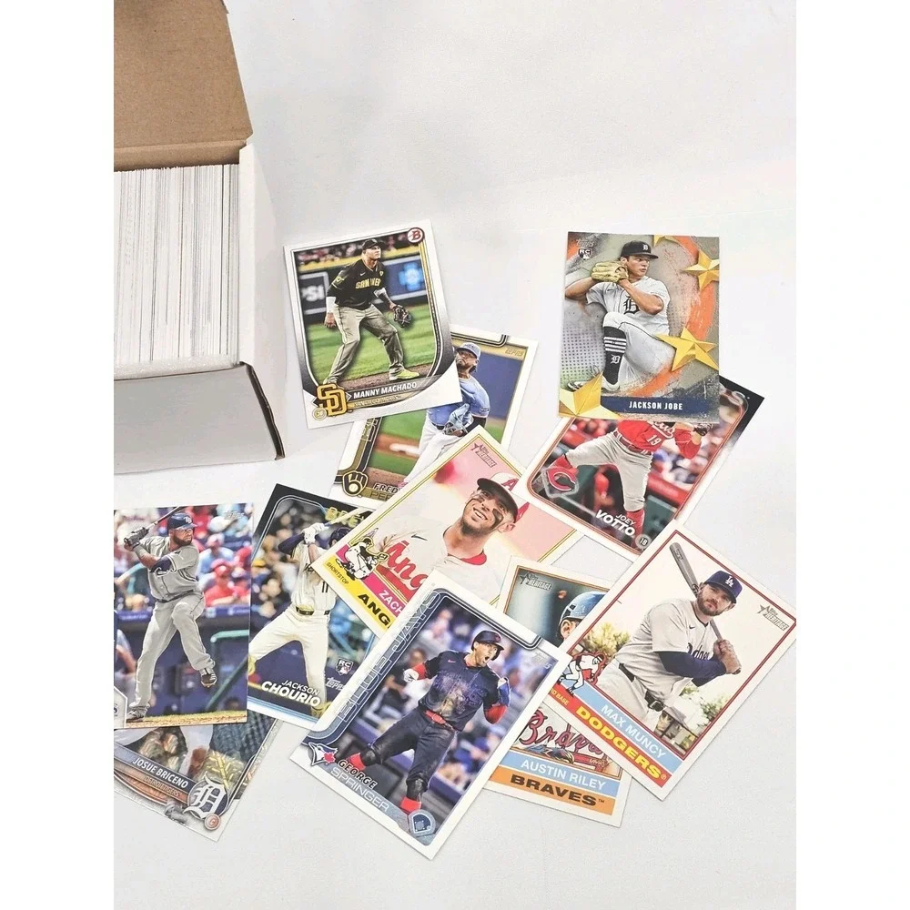 275 Baseball Card Random Lot With Inserts, Rookies, Parallels, And More